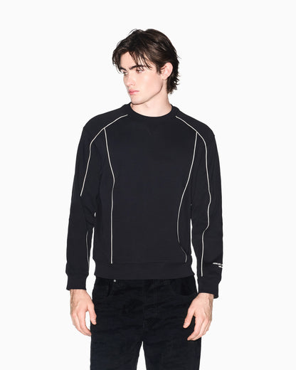 Sophisticated Comfort Crewneck Interlock Sweatshirt