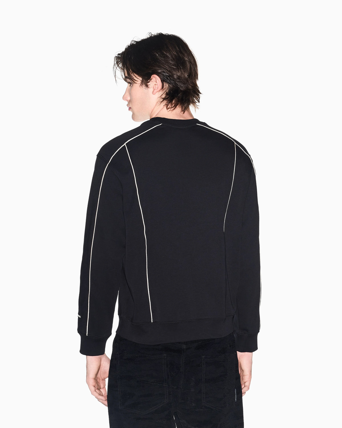 Sophisticated Comfort Crewneck Interlock Sweatshirt