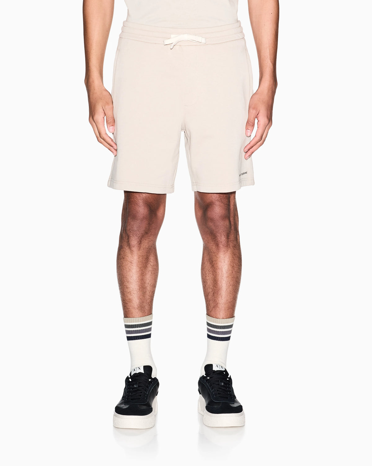 Cotton French Terry Sports Bermuda Shorts