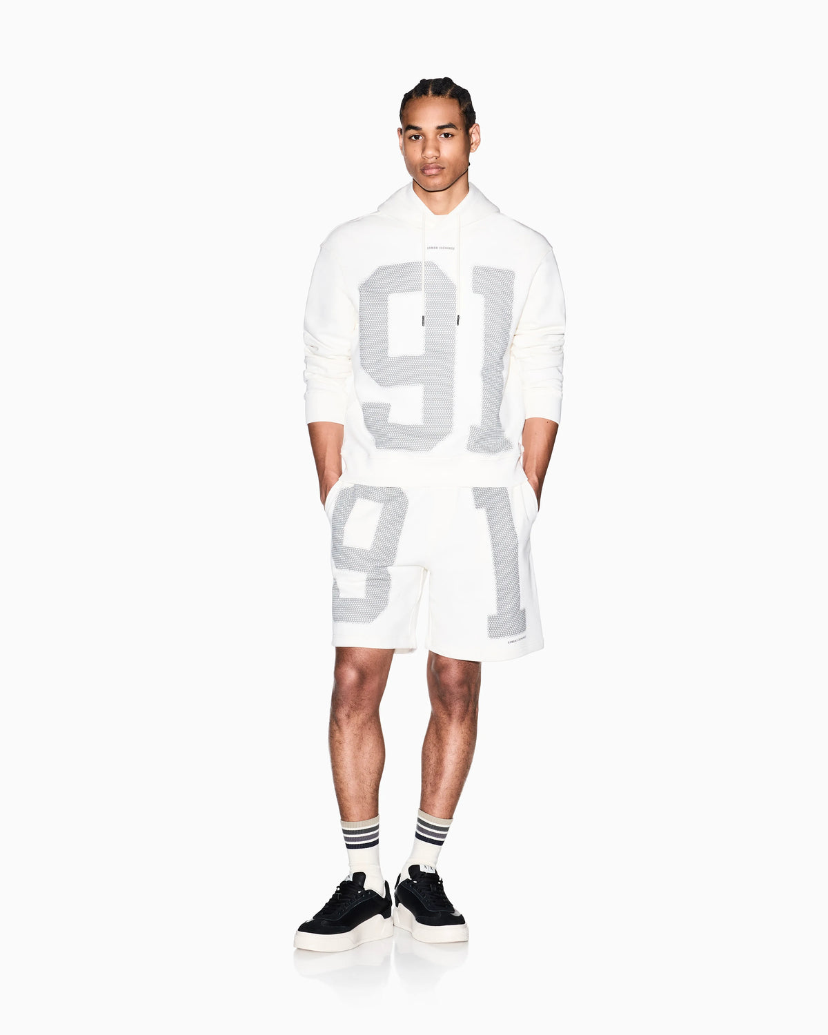 Bermuda shorts in cotton