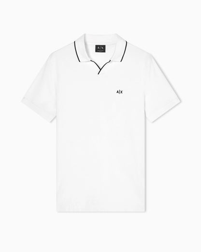 Classic Polo Shirt in Breathable Cotton Piqué