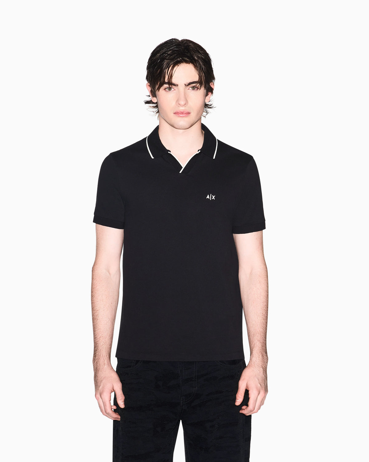 Classic Polo Shirt in Breathable Cotton Piqué
