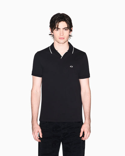 Classic Polo Shirt in Breathable Cotton Piqué