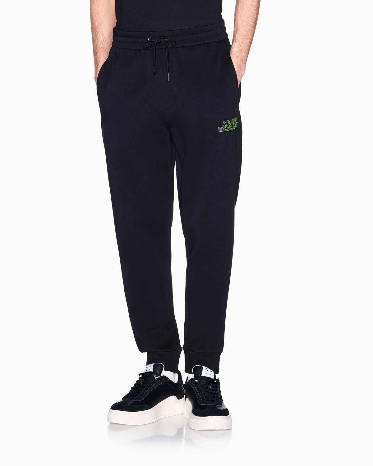 Technical fabric jogger pants