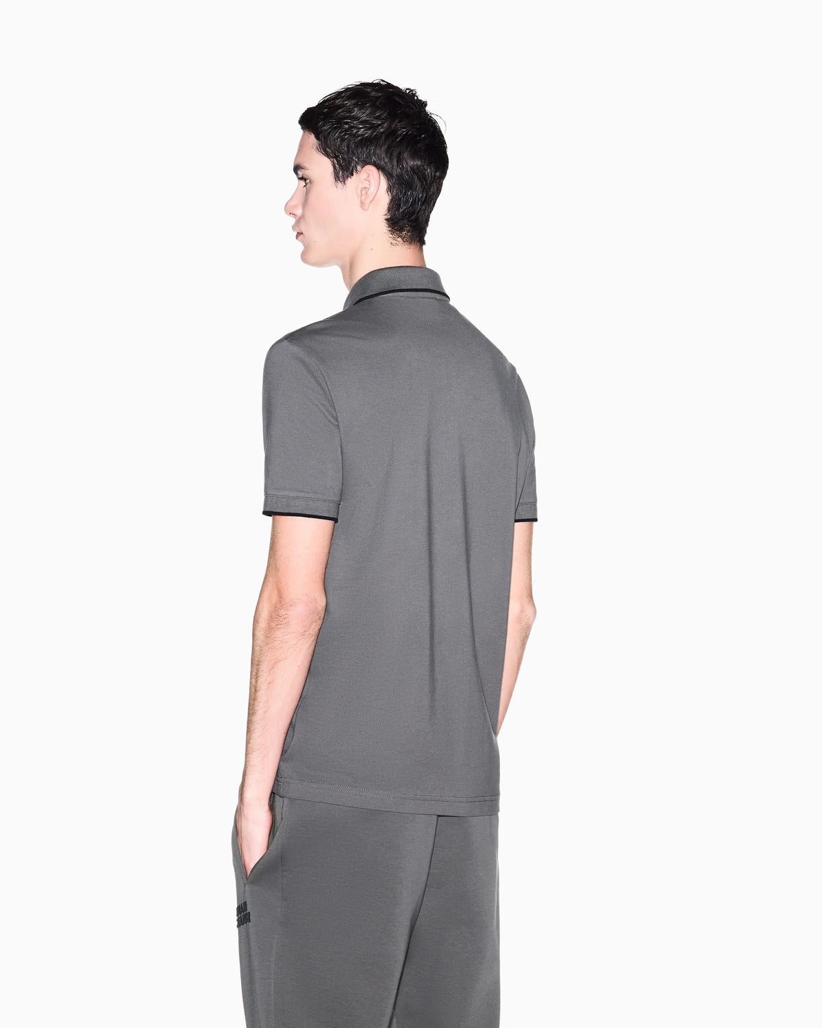 Polo shirt in technical fabric