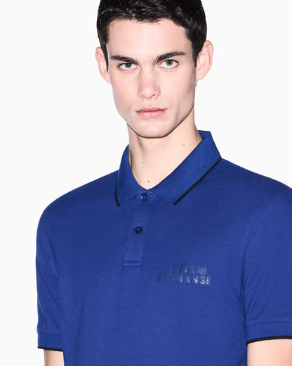 Polo shirt in technical fabric