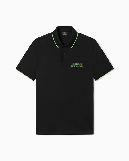 Polo shirt in technical fabric