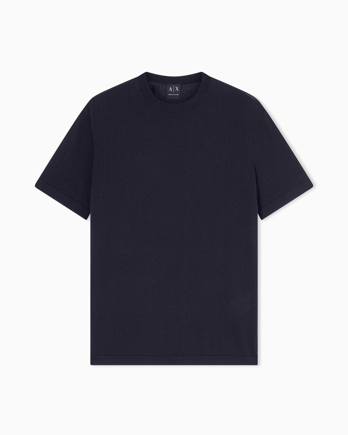 Ribbed cotton tricot top