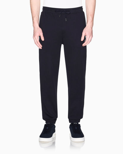 Diagonal sweatpants in comfort fit cotton