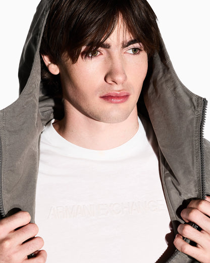 Slim-Fit T-shirt in Cotton Jersey with tonal embossed logo