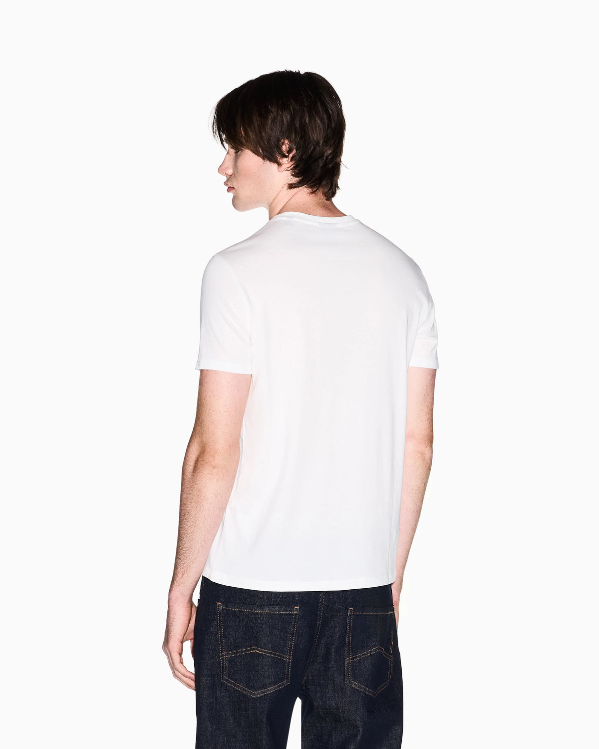 Slim-Fit T-shirt in Cotton Jersey with tonal embossed logo