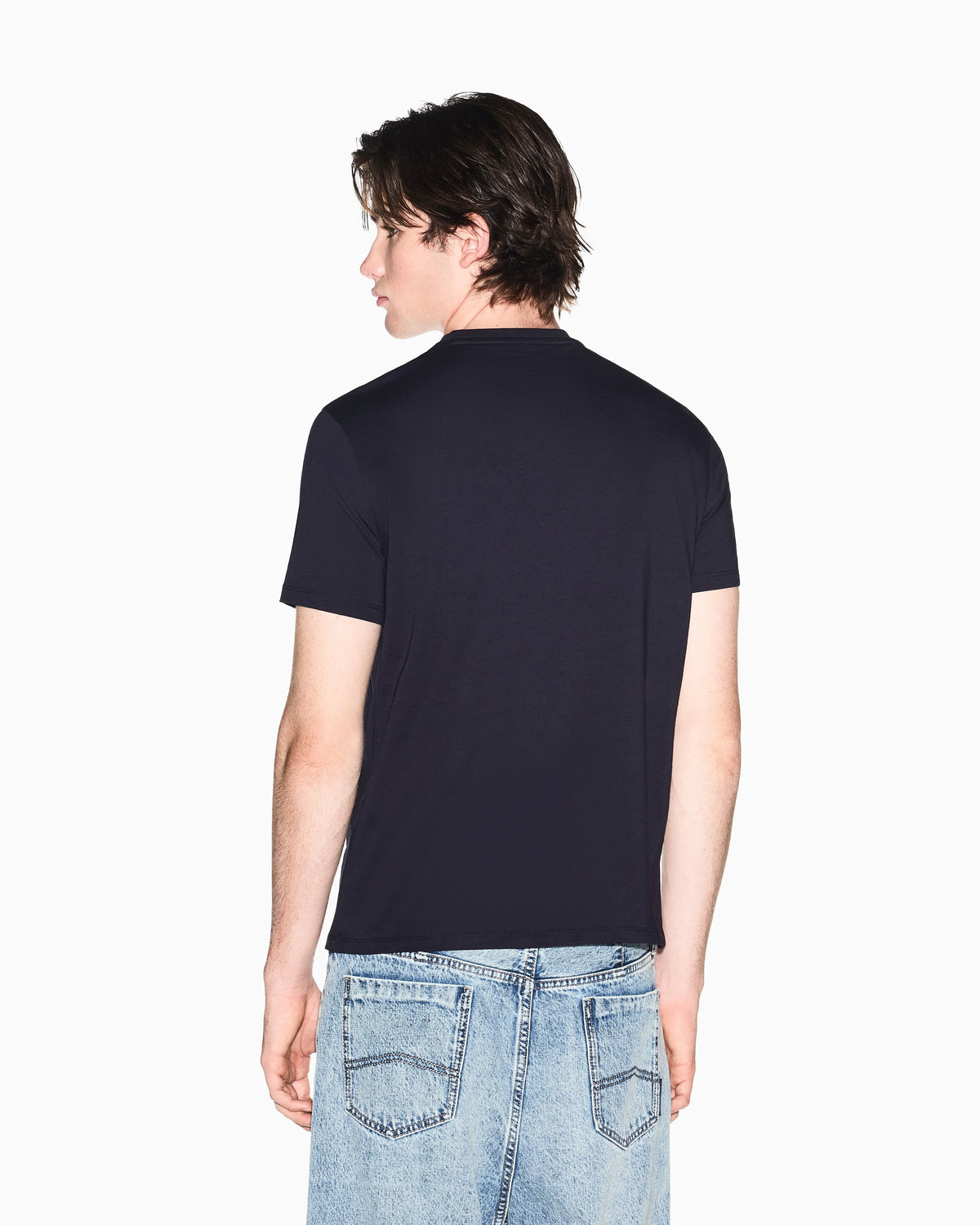 Slim-Fit T-shirt in Cotton Jersey with tonal embossed logo