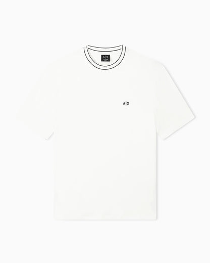 Slim fit T-shirt in technical fabric