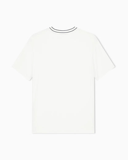 Slim fit T-shirt in technical fabric