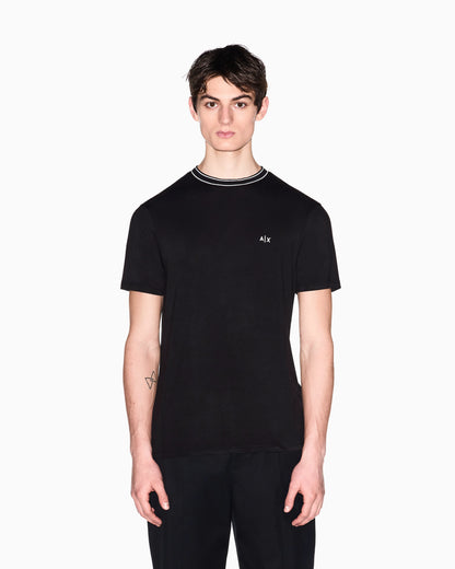 Slim fit T-shirt in technical fabric