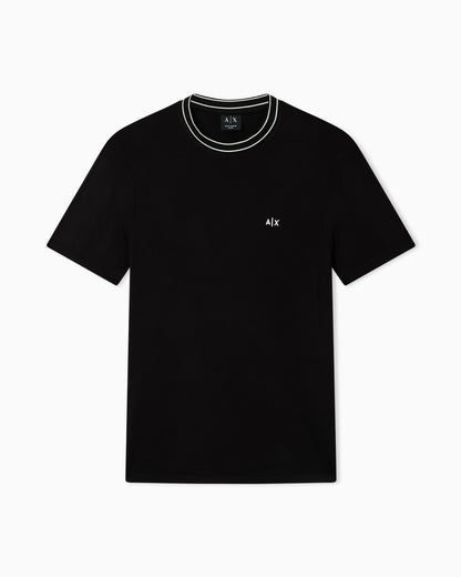 Slim fit T-shirt in technical fabric