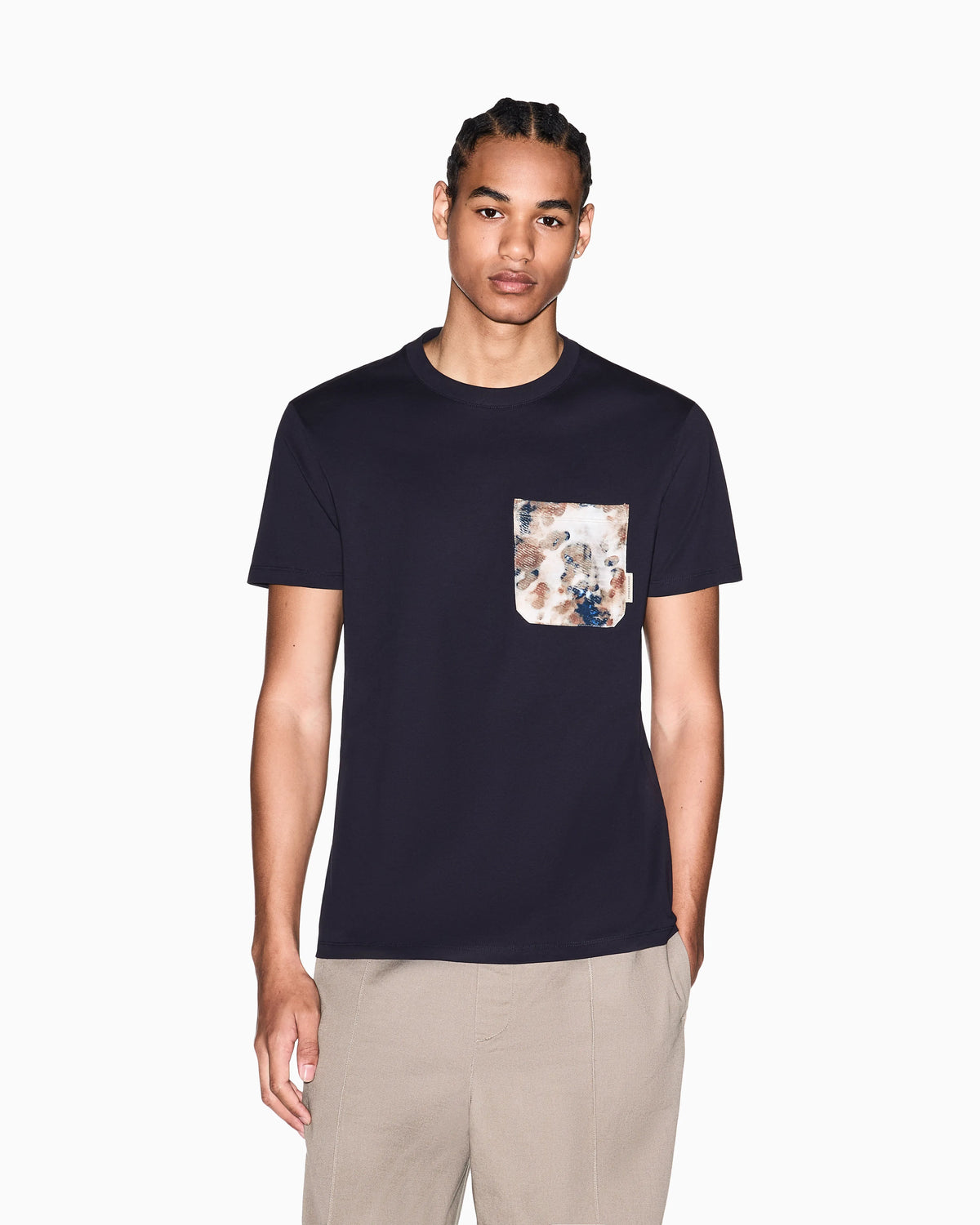 Regular-fit cotton jersey T-shirt