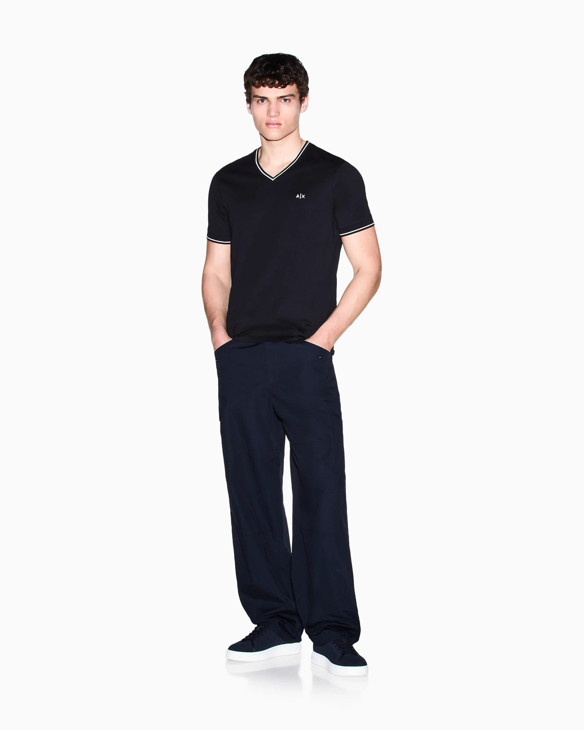 Slim Fit T-shirt in Cotton Jersey