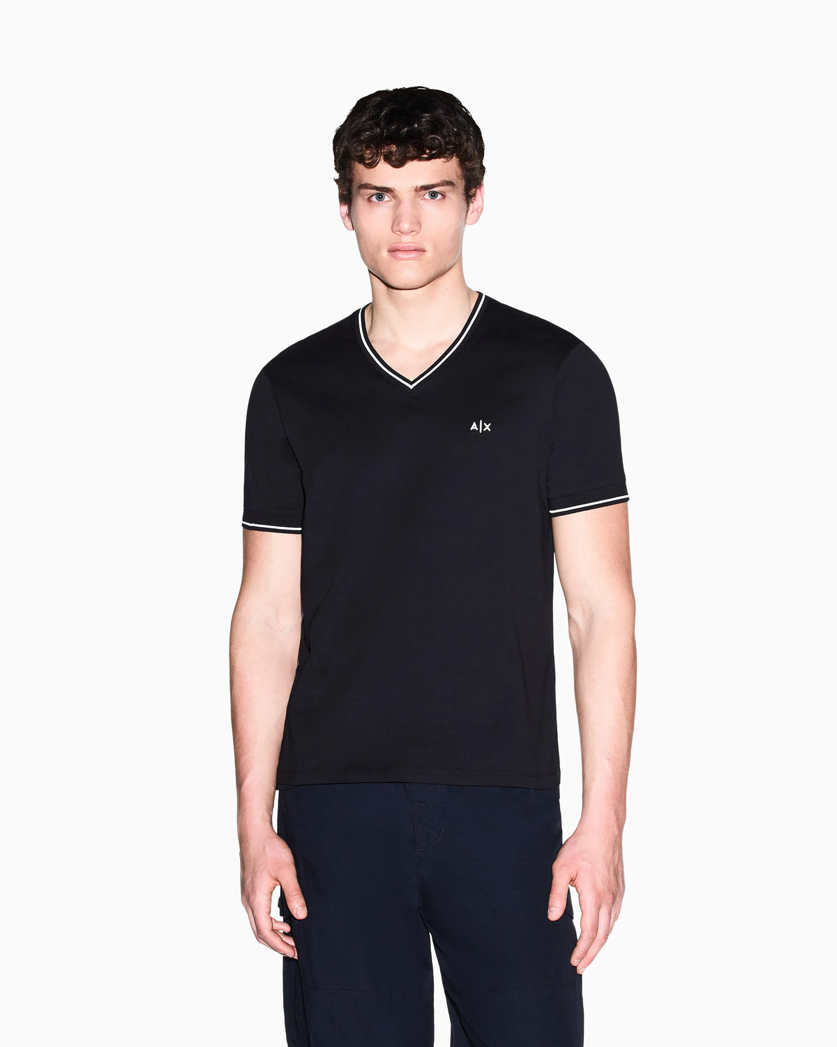 Slim Fit T-shirt in Cotton Jersey