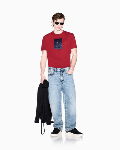 Regular Fit T-shirt in Cotton Jersey