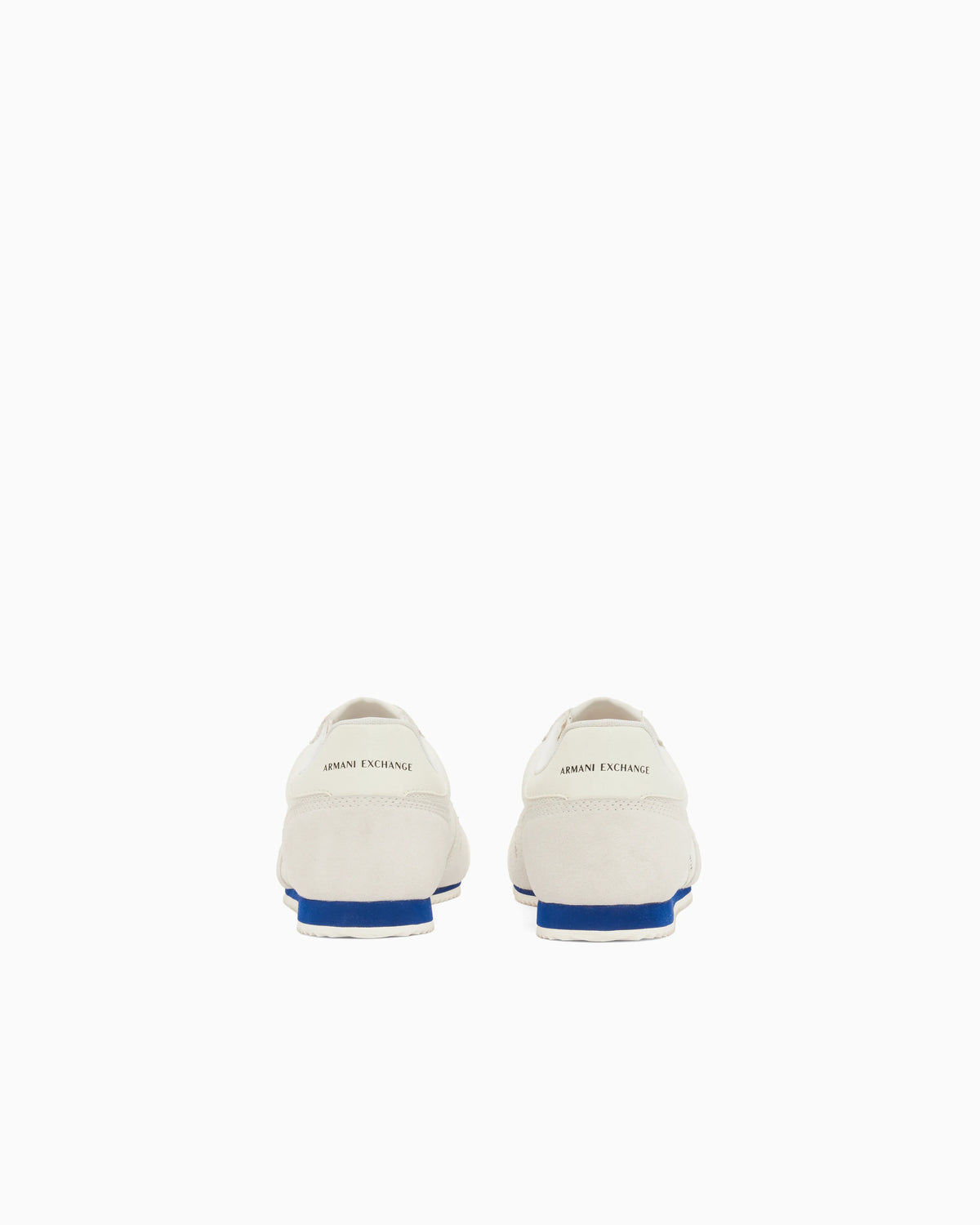 Lace-up sneakers in suede and mesh with a rubber sole