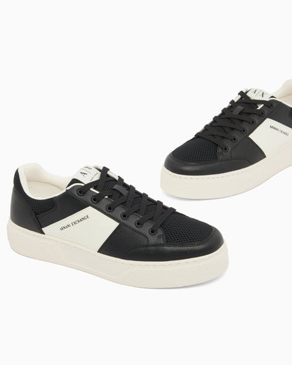 Technical fabric sneakers