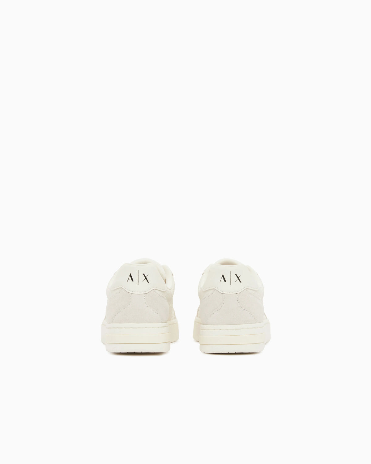 Urban leather sneakers with suede inserts