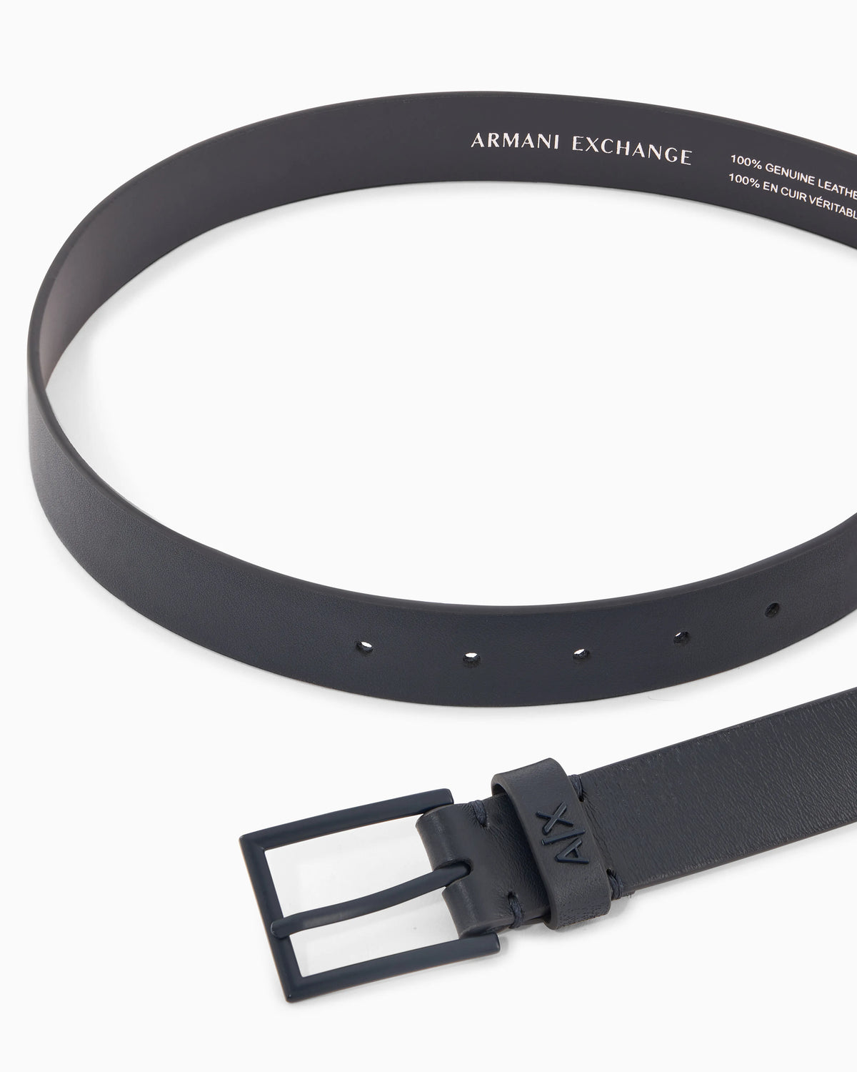 Belt with Rectangular Buckle