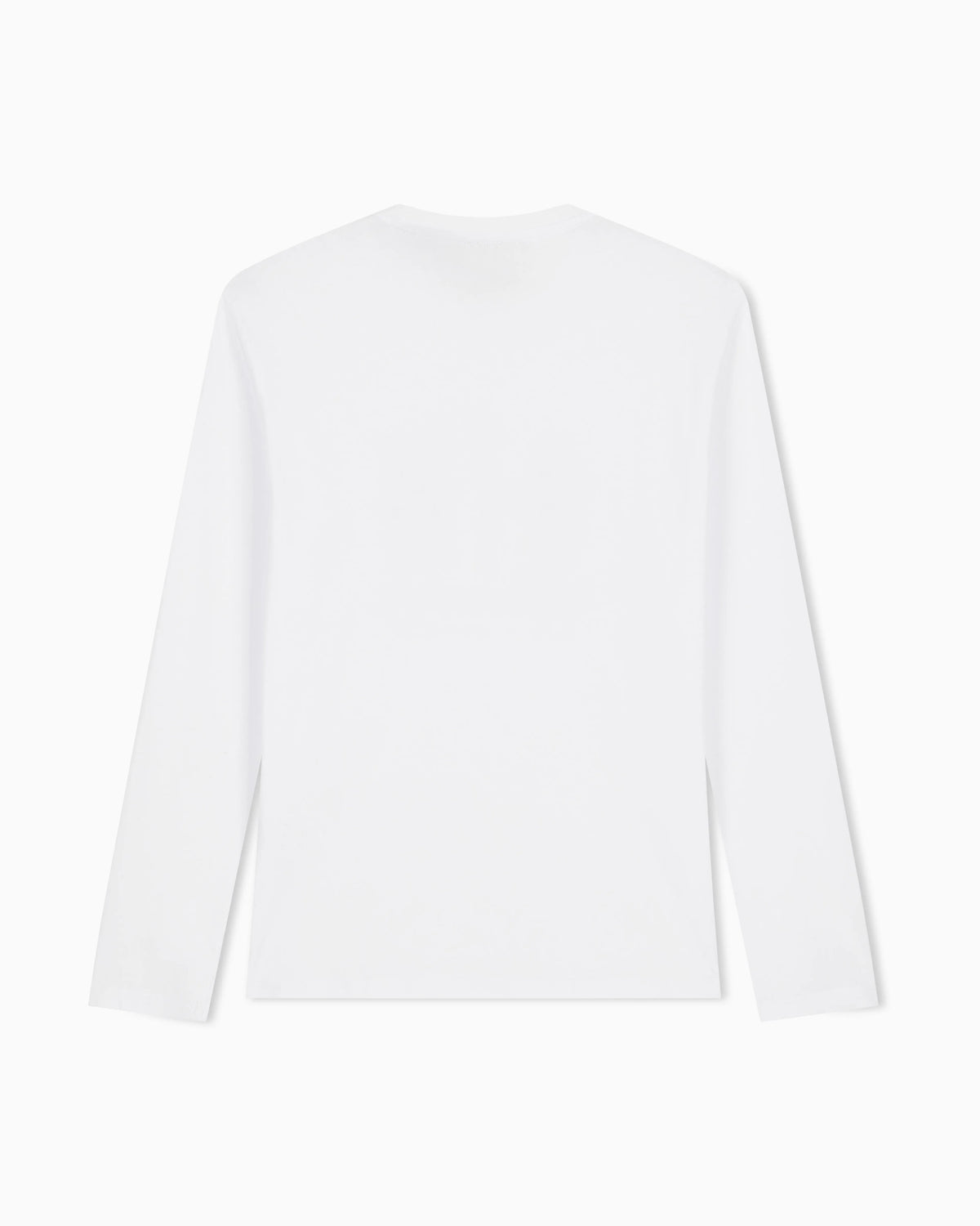 Slim-fit long-sleeve t-shirt in cotton with logo Essential