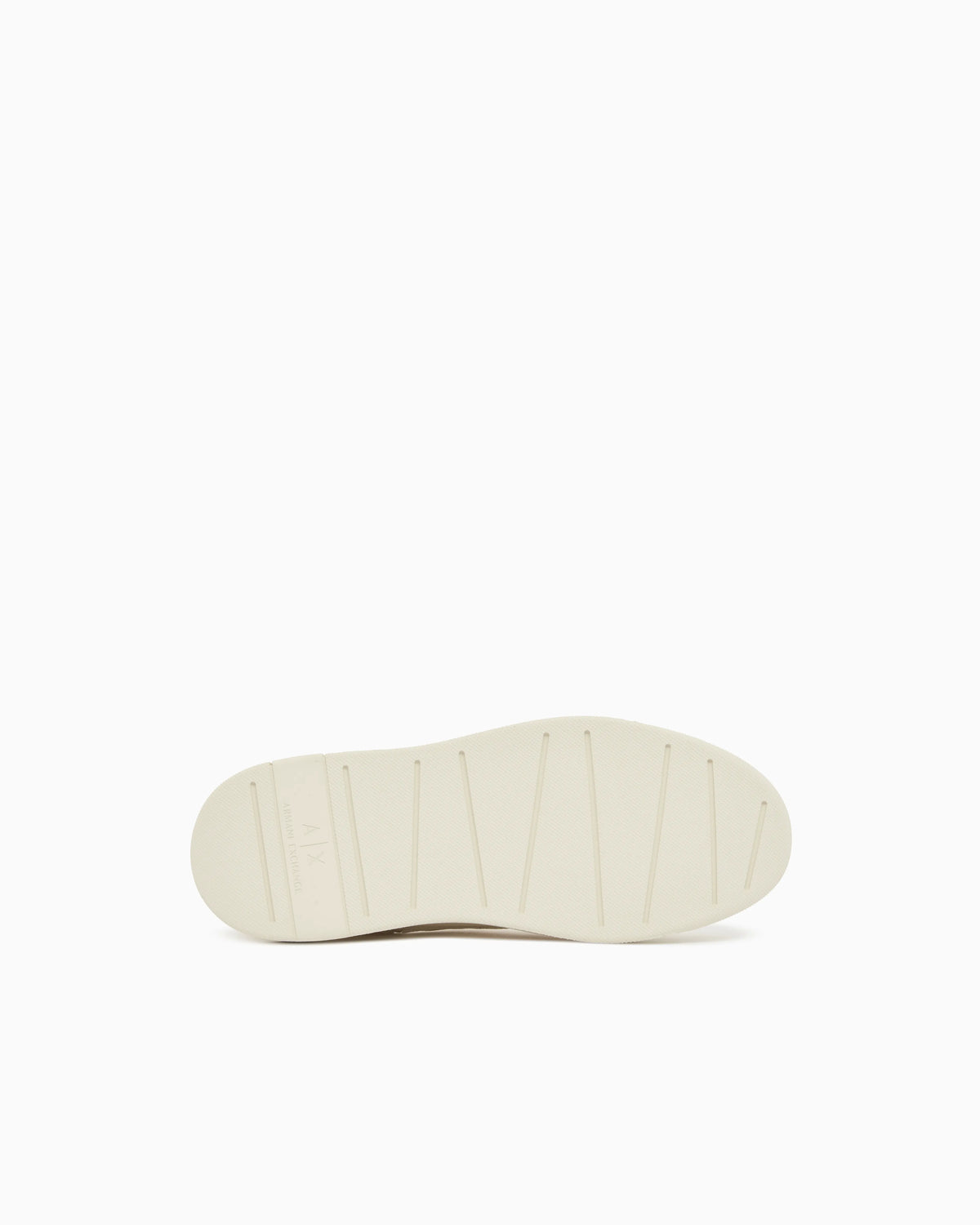 Sneakers with crossed laces and logo
