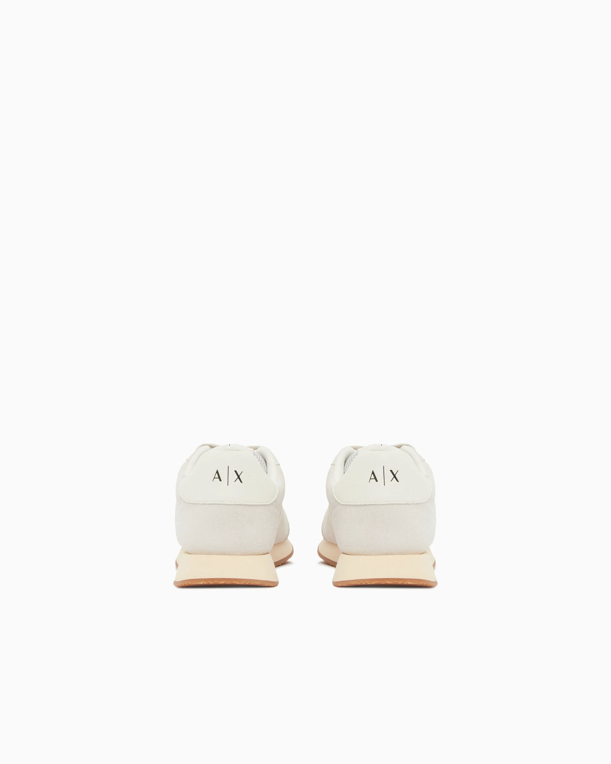 Sneakers with side logo band