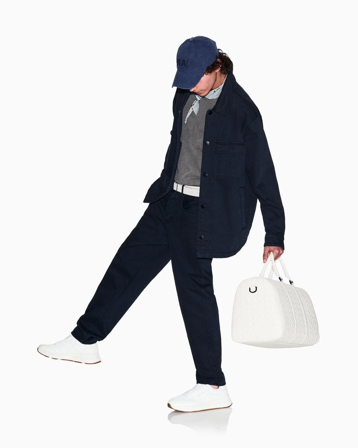 Cotton Bull Denim Blouson