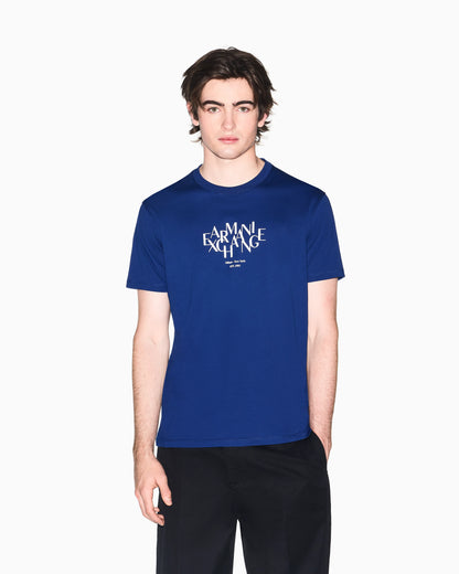 Regular-fit T-shirt in solid-color cotton jersey