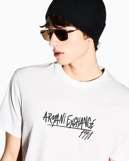 Slim Fit T-Shirt in Classic Cotton Jersey