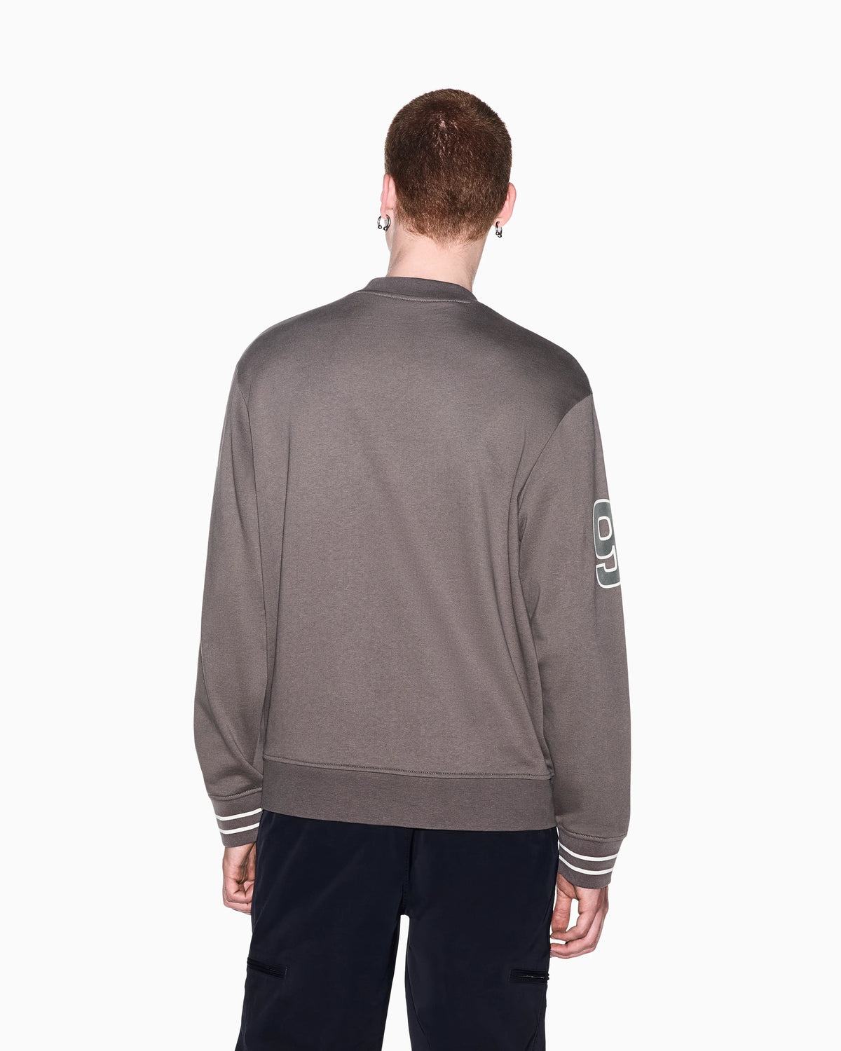 sweatshirt in cotton French terry