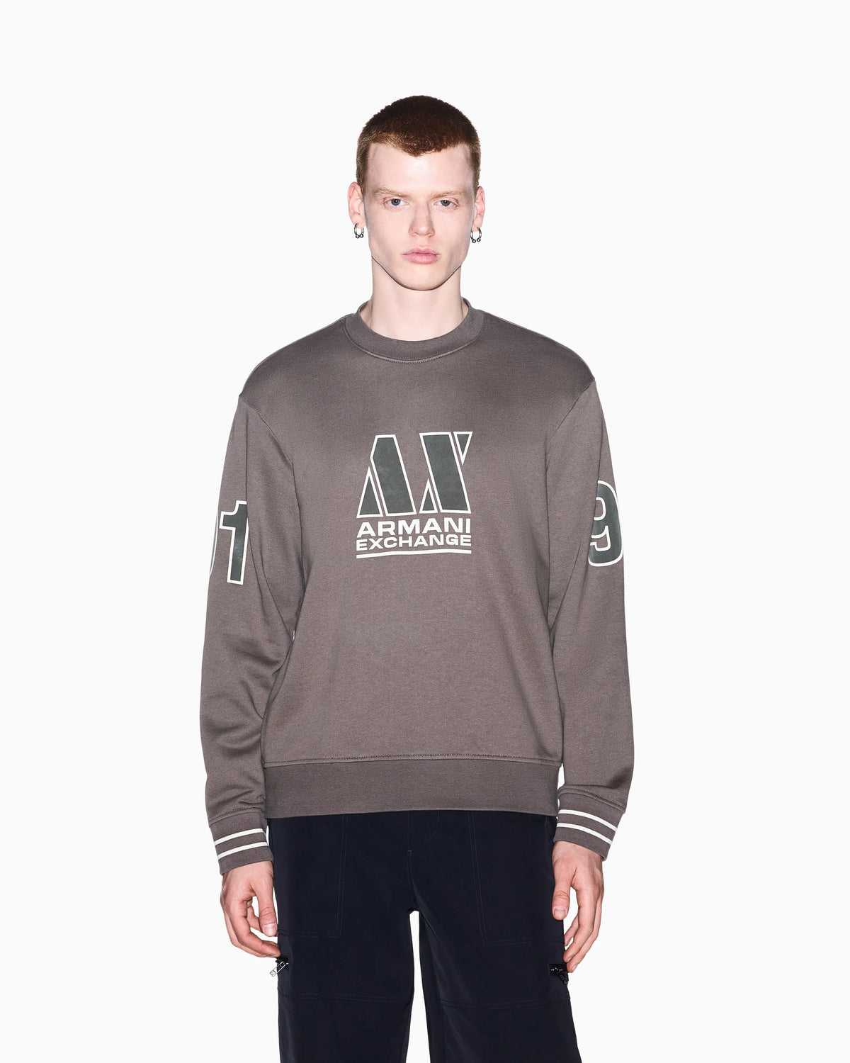 sweatshirt in cotton French terry
