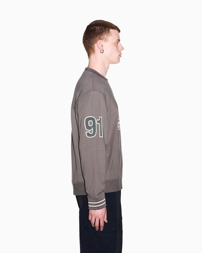 sweatshirt in cotton French terry