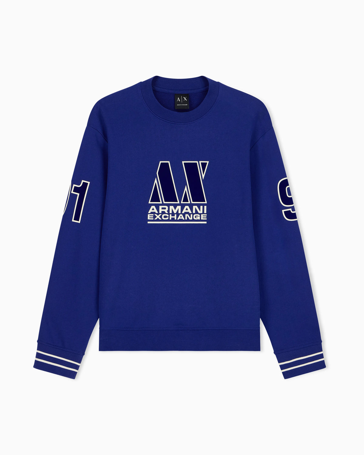 sweatshirt in cotton French terry