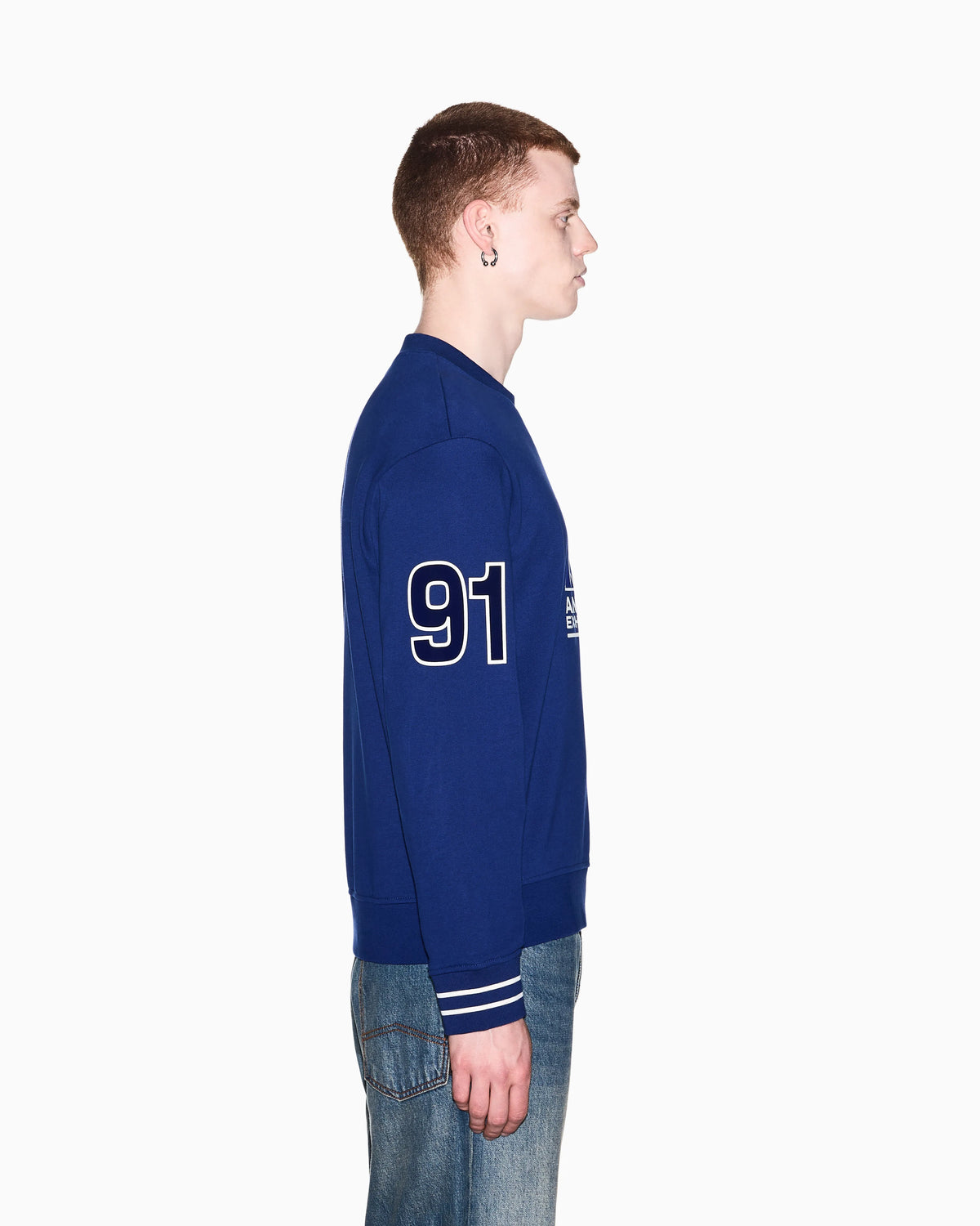 sweatshirt in cotton French terry