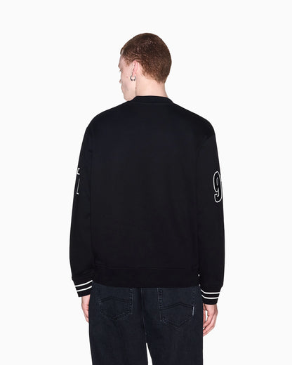 sweatshirt in cotton French terry
