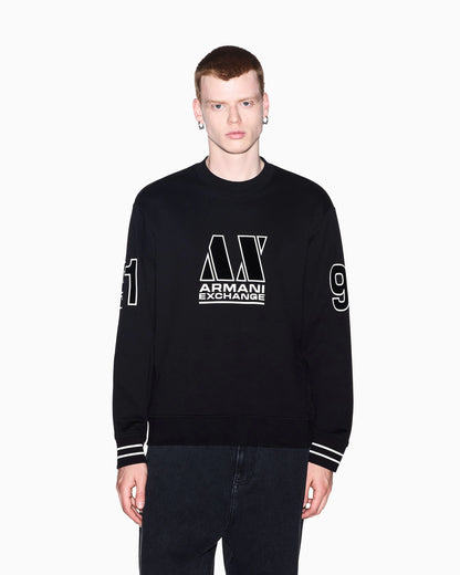 sweatshirt in cotton French terry