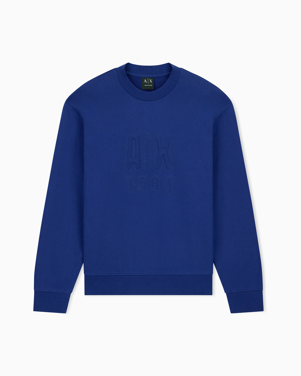 sweatshirt in cotton French terry