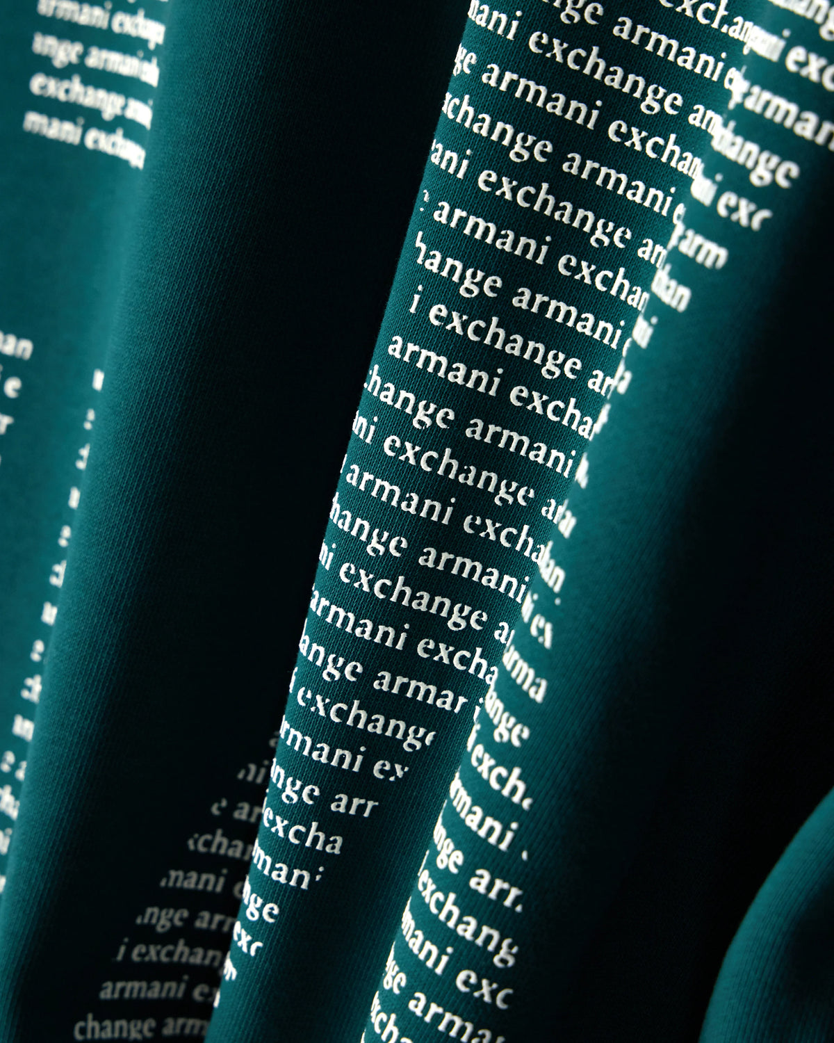 Cotton fleece hoodie with drawstring and front lettering