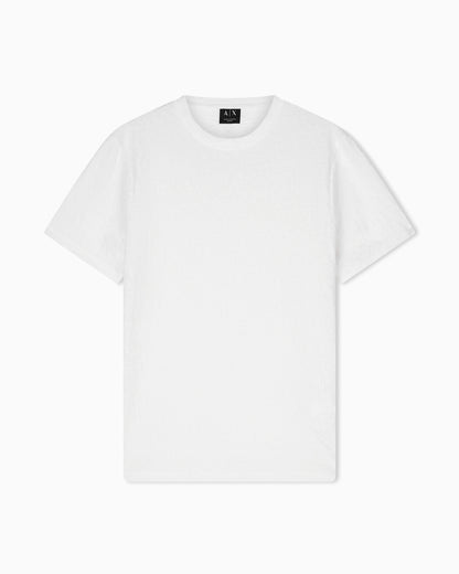 Slim Fit Mercerized Cotton Jacquard T-shirt