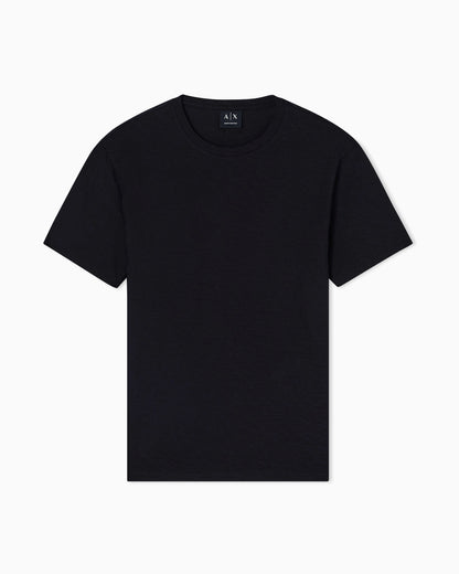 Slim Fit Mercerized Cotton Jacquard T-shirt