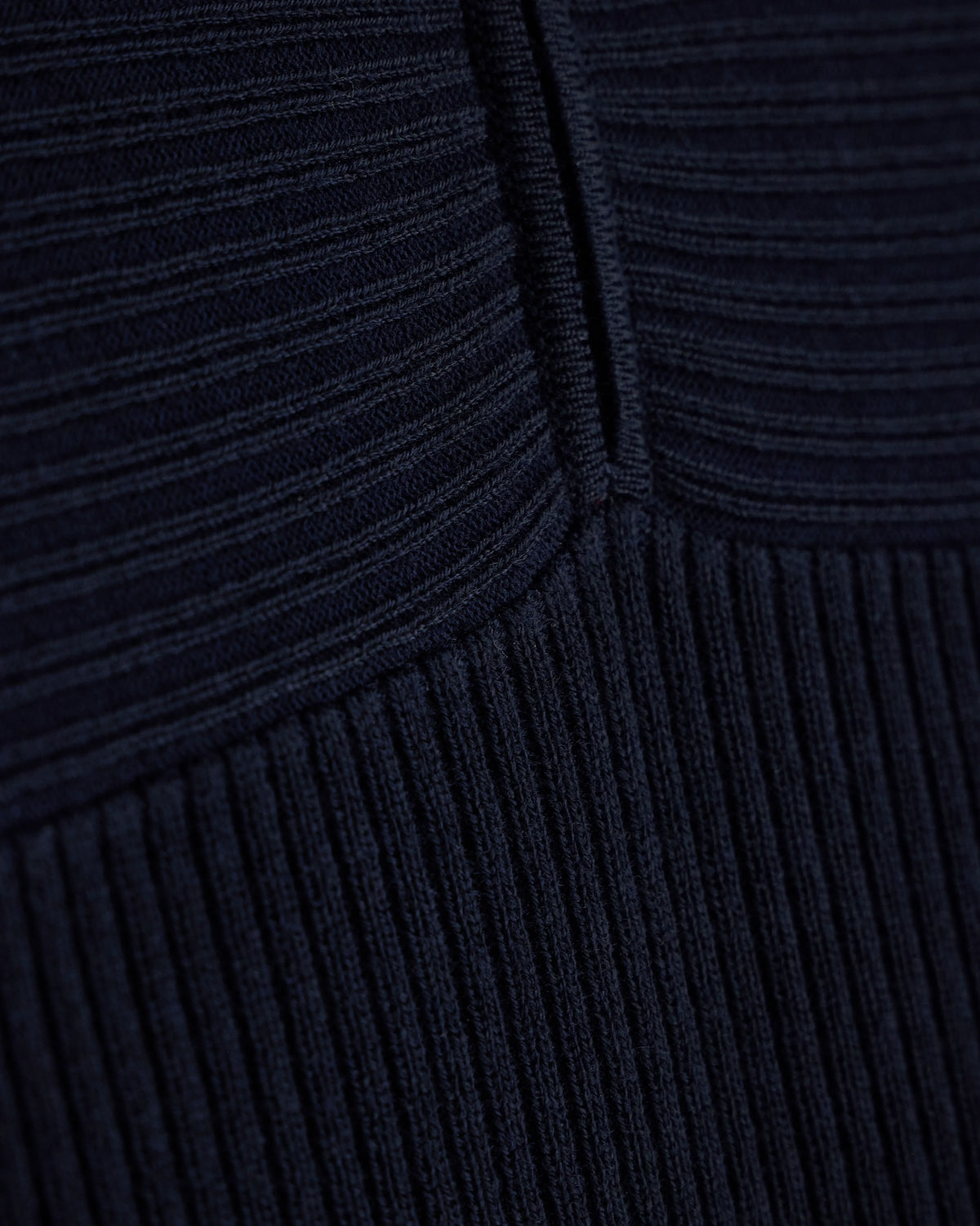 regular fit pullover in virgin wool and cotton blend