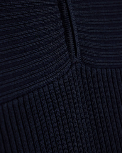 regular fit pullover in virgin wool and cotton blend