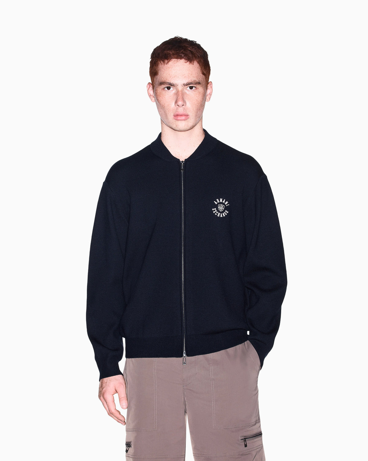 regular fit Cardigan in knitted cotton