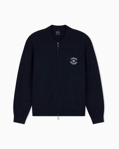 regular fit Cardigan in knitted cotton