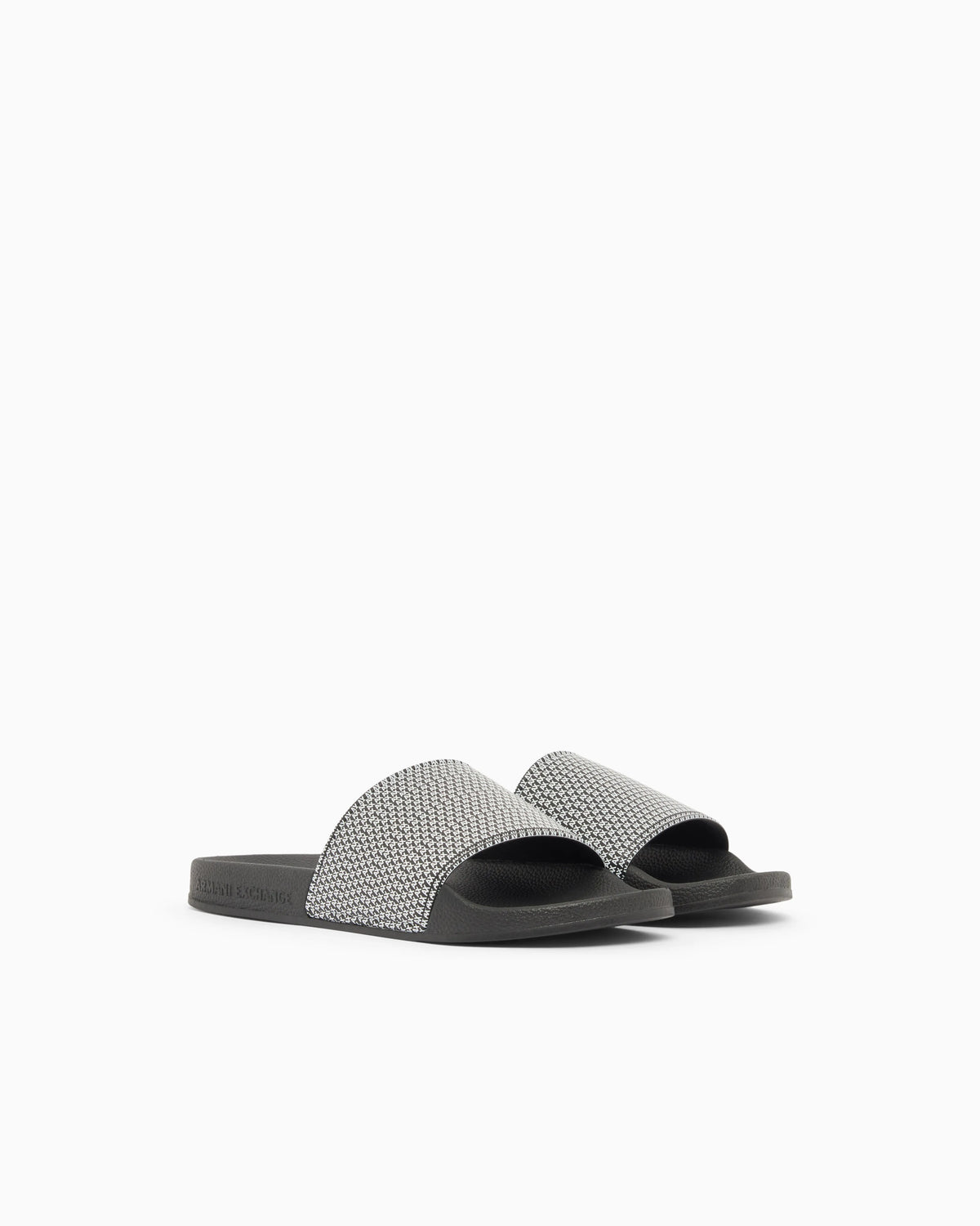 Slides with allover logo